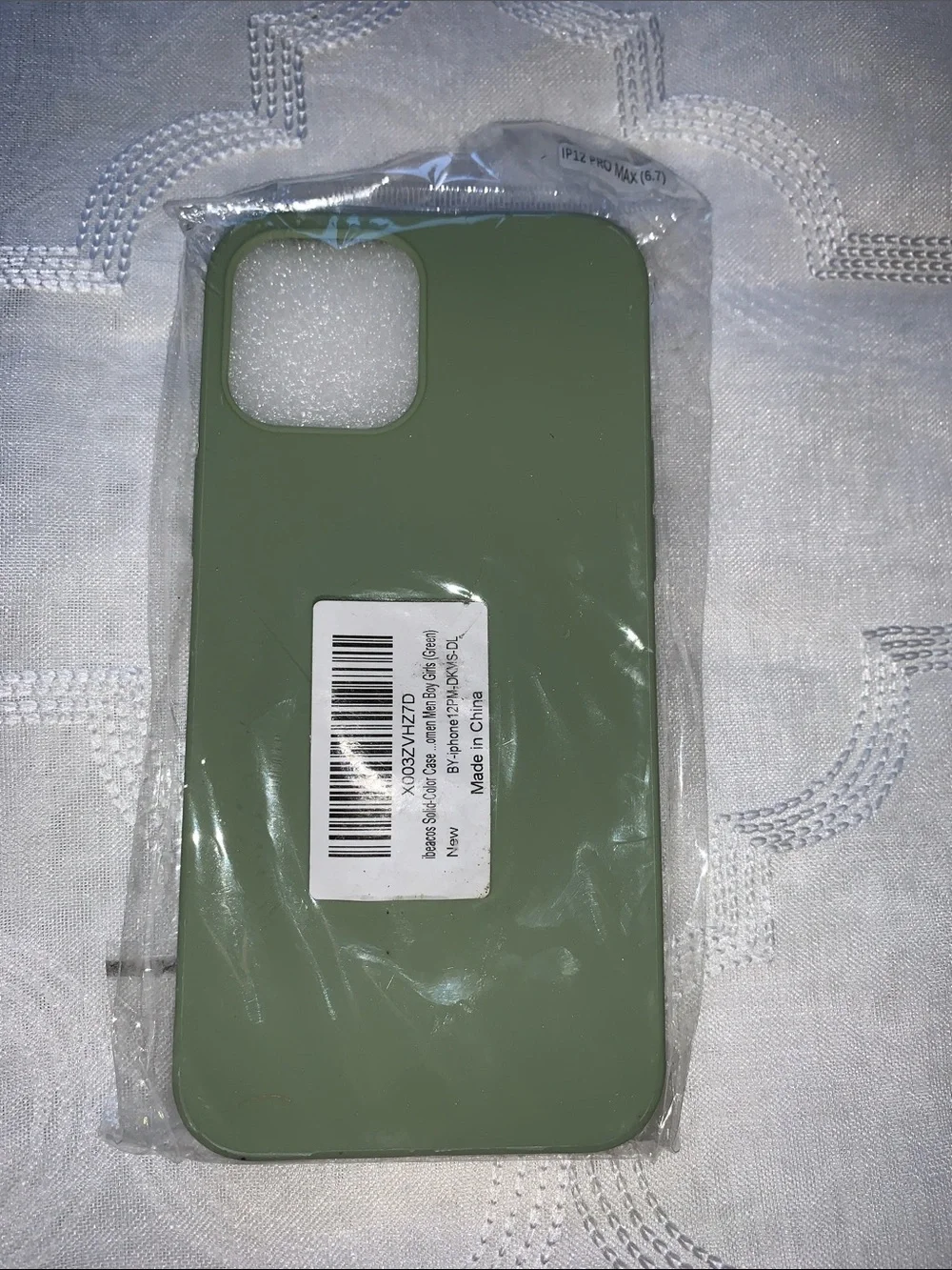 Olive Green Silicone Phone Case for iPhone - iPhone 12 Pro Max